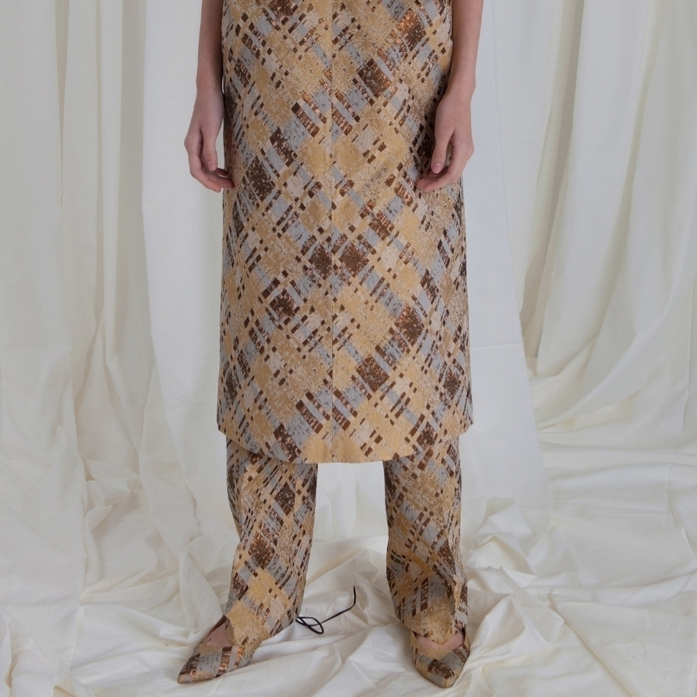 NEW Lake Studio‎ Printed Pattern Straight Leg Pants